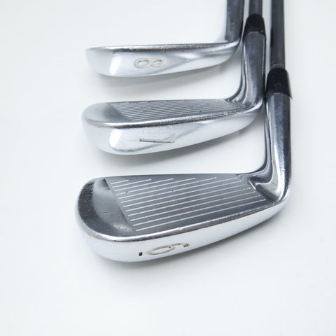 Used Titleist ZB Forged Iron Set / 6 - PW / Stiff Flex