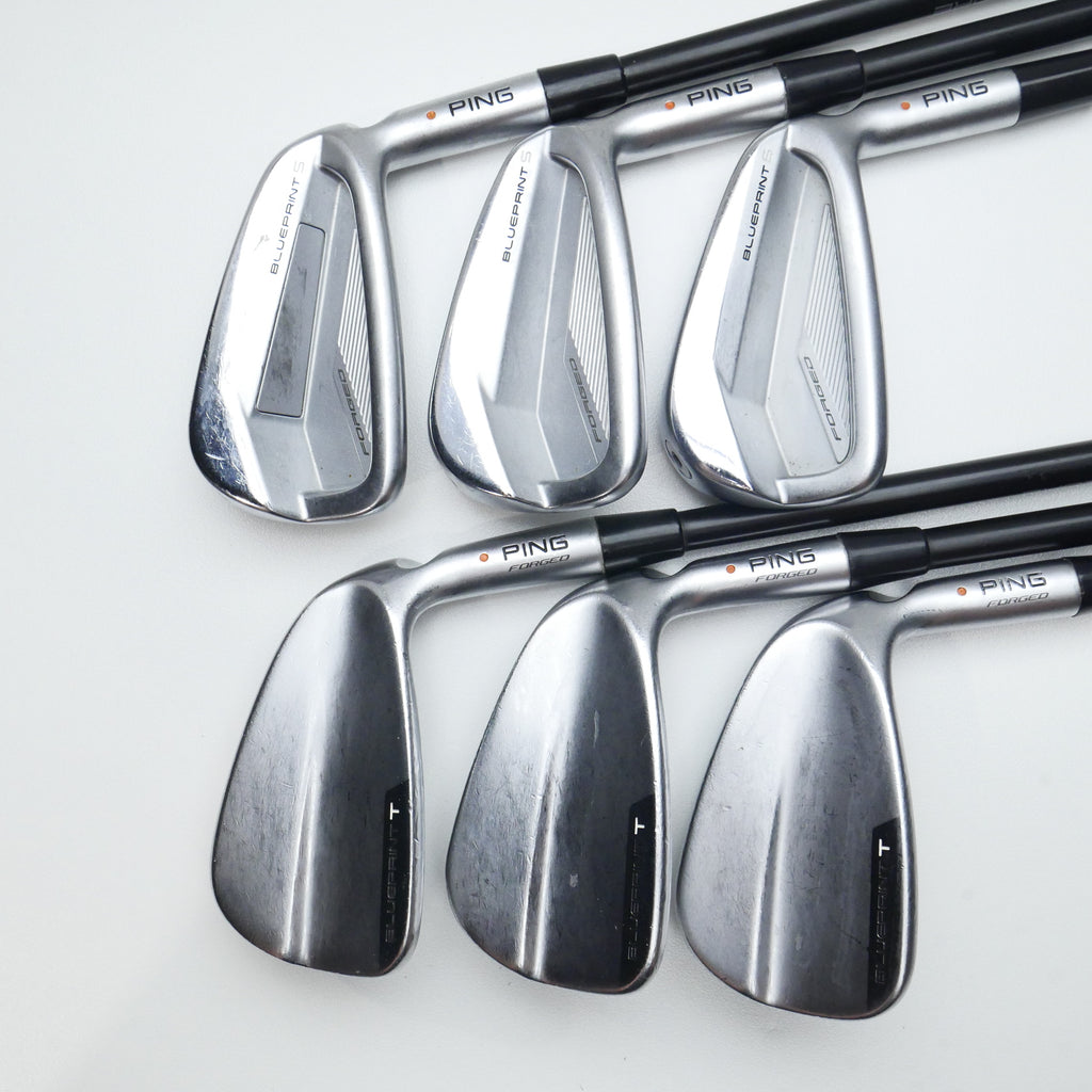 Used Ping Blueprint S & Blueprint T Combo Set Iron Set / 5 - PW / Regular Flex
