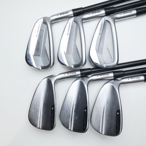 Used Ping Blueprint S & Blueprint T Combo Set Iron Set / 5 - PW / Regular Flex