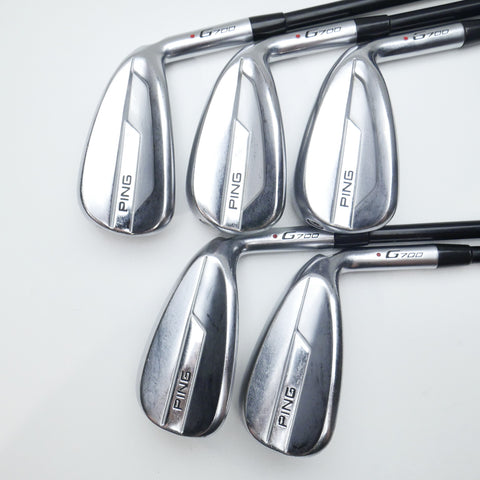 Used Ping G700 Iron Set / 7 - PW + GW / Soft Regular Flex