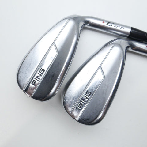 Used Ping G700 Iron Set / 7 - PW + GW / Soft Regular Flex