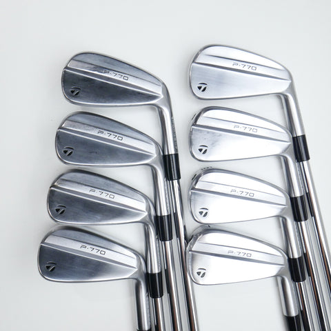 Used TaylorMade P770 2024 Iron Set / 4 - PW + AW / X-Stiff Flex