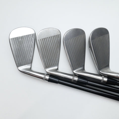Used TOUR ISSUE Callaway Apex MB 24 Raw Iron Set / 4 - PW / TX Flex