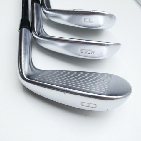 Used Mizuno JPX 923 Forged Iron Set / 4 - PW / Stiff Flex / Left-Handed