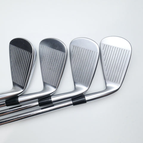 Used Mizuno JPX 923 Forged Iron Set / 4 - PW / Stiff Flex / Left-Handed
