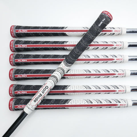 Used Mizuno JPX 923 Forged Iron Set / 4 - PW / Stiff Flex / Left-Handed