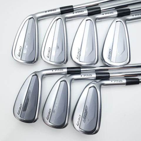 Used Ping i230 Iron Set / 4 - PW / Stiff Flex