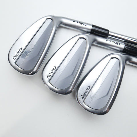 Used Ping i230 Iron Set / 4 - PW / Stiff Flex