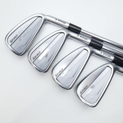 Used Ping i230 Iron Set / 4 - PW / Stiff Flex