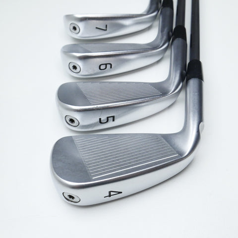 Used Ping i230 Iron Set / 4 - PW / Stiff Flex