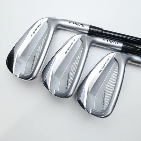 Used Ping i240 & Blueprint S Combo Iron Set / 5 - PW / TX Flex