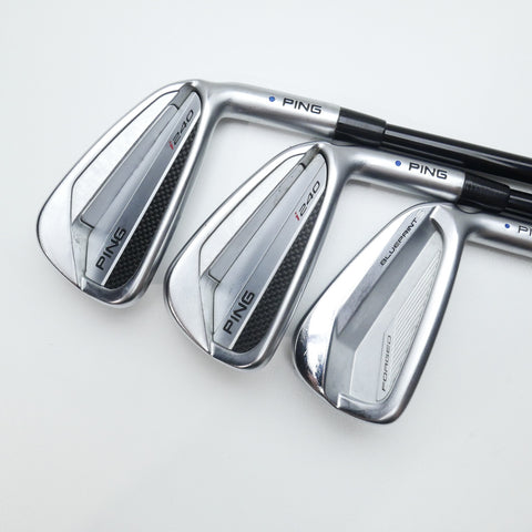 Used Ping i240 & Blueprint S Combo Iron Set / 5 - PW / TX Flex