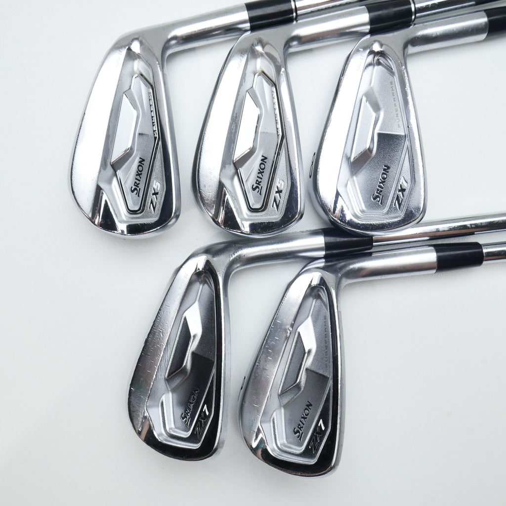 Used Srixon ZX5 MKII & ZX7 MKII Combo Set Iron Set / 6 - PW / Stiff Flex
