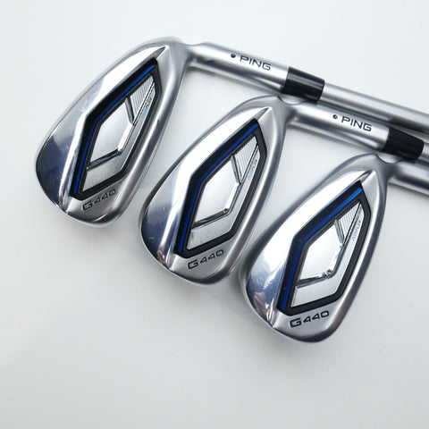 Used Ping G440 Iron Set / 5 - PW + UW / Soft Regular Flex