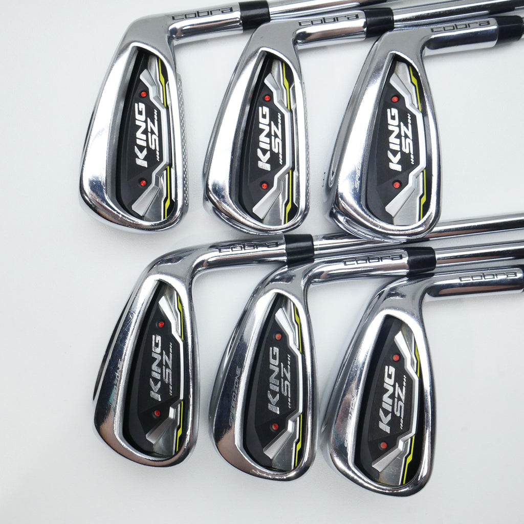 Used Cobra King SZ Iron Set / 6 - PW + GW / Regular Flex