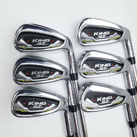 Used Cobra King SZ Iron Set / 6 - PW + GW / Regular Flex