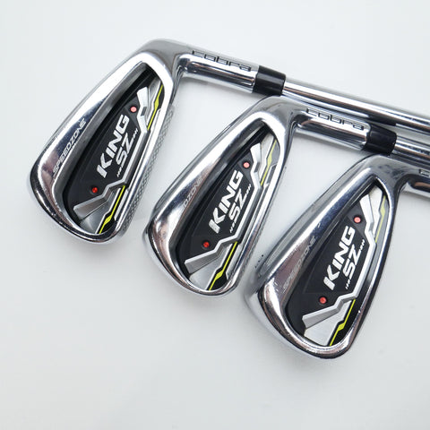 Used Cobra King SZ Iron Set / 6 - PW + GW / Regular Flex