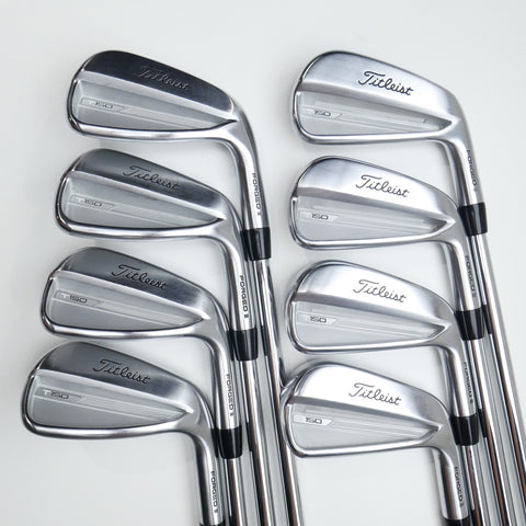 Used Titleist T150 2023 Iron Set / 4 - PW + 48° / Regular Flex