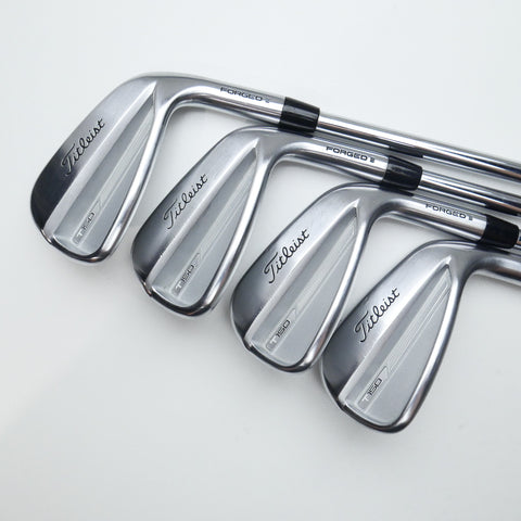 Used Titleist T150 2023 Iron Set / 4 - PW + 48° / Regular Flex