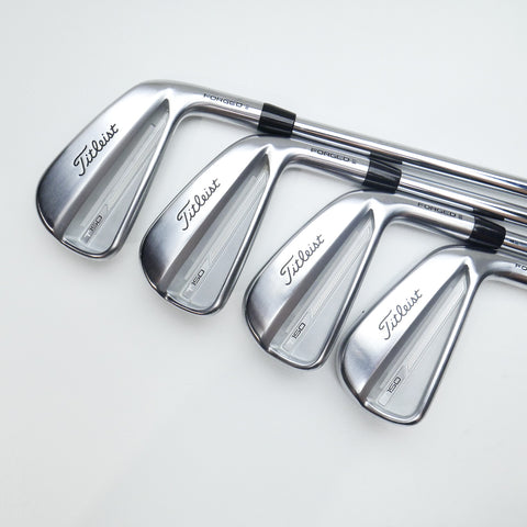 Used Titleist T150 2023 Iron Set / 4 - PW + 48° / Regular Flex