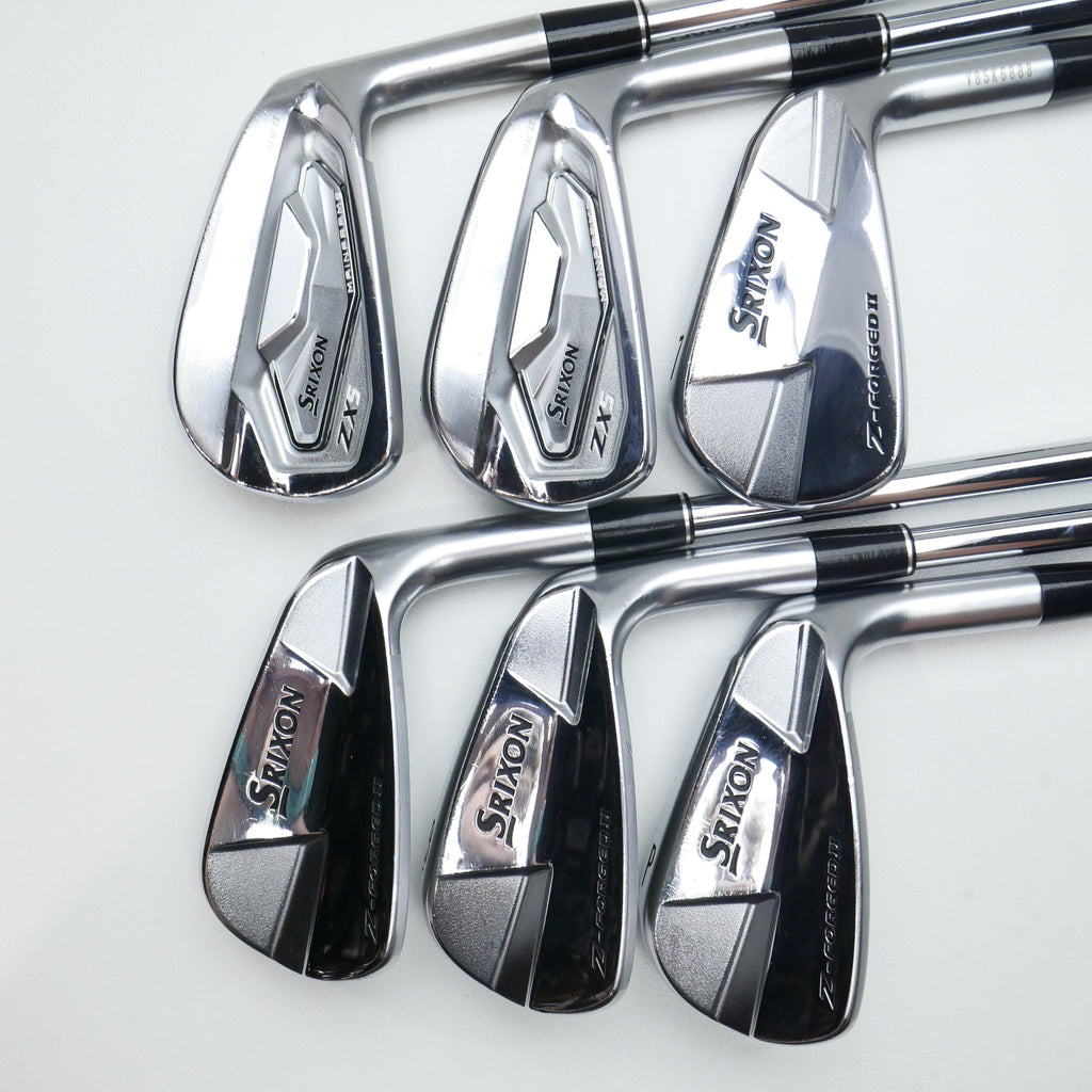 Used Srixon Z-Forged II & ZX5 Mk II Iron Set / 5 - PW / Stiff Flex