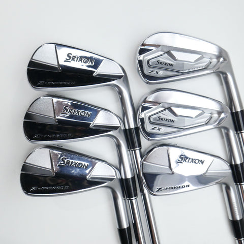 Used Srixon Z-Forged II & ZX5 Mk II Iron Set / 5 - PW / Stiff Flex