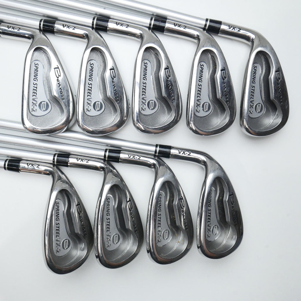 Used Ben Ross Spring Steel VX-2 Iron Set / 3 - SW / Ladies Flex / Left-Handed