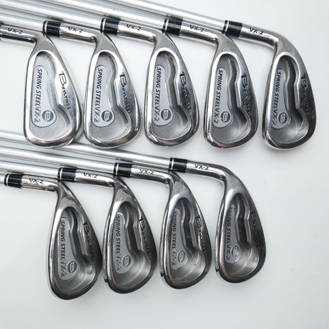 Used Ben Ross Spring Steel VX-2 Iron Set / 3 - SW / Ladies Flex / Left-Handed