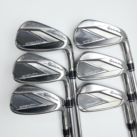 Used TaylorMade Stealth Iron Set / 5 - PW / Regular Flex