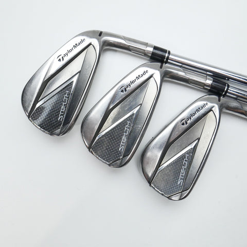 Used TaylorMade Stealth Iron Set / 5 - PW / Regular Flex