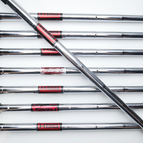 Used Titleist CB 714 Iron Set / 3 - PW / Stiff Flex / Left-Handed