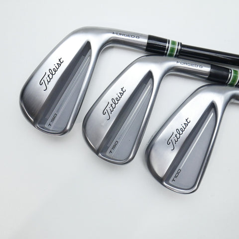Used Titleist T150 2025 & T100 2025 Combo Set Iron Set / 4 - 9 IRON / X-Stiff F