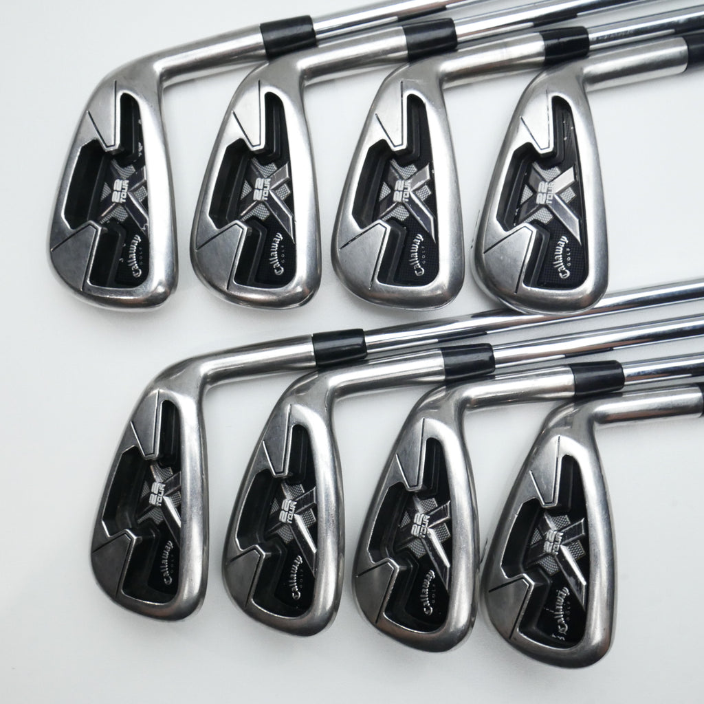 Used Callaway X-22 Tour Iron Set / 3 - PW / Regular Flex