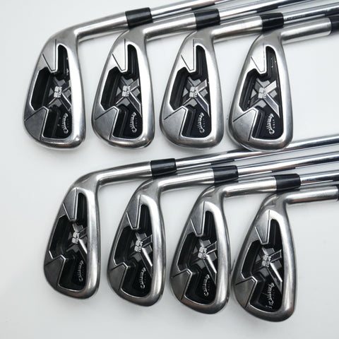Used Callaway X-22 Tour Iron Set / 3 - PW / Regular Flex
