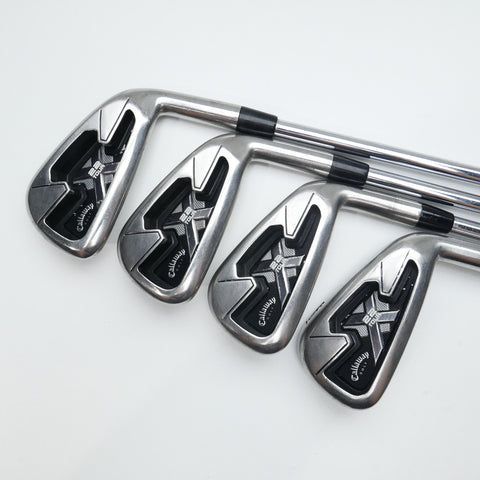 Used Callaway X-22 Tour Iron Set / 3 - PW / Regular Flex