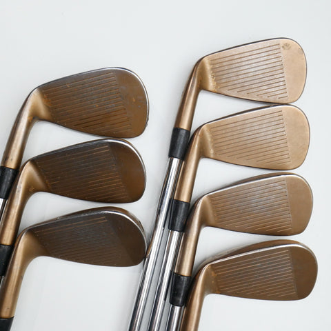Used Cobra King Forged Tec Copper Iron Set / 4 - PW / Stiff Flex