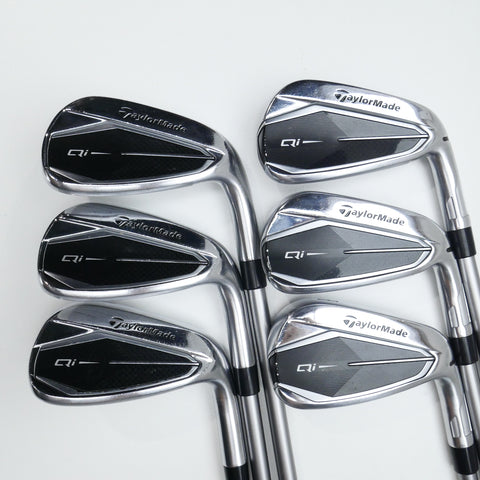 Used TaylorMade Qi Iron Set / 6 - PW + AW / A Flex