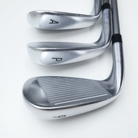 Used TaylorMade Qi Iron Set / 6 - PW + AW / A Flex