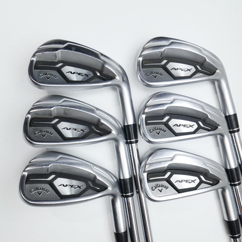 Used Callaway Apex CF16 Iron Set / 5 - PW / Stiff Flex