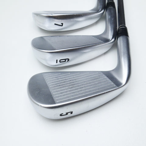 Used Callaway Apex CF16 Iron Set / 5 - PW / Stiff Flex