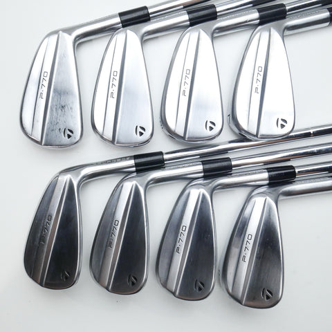 Used TaylorMade P770 2024 Iron Set / 4 - PW + GW / Stiff Flex