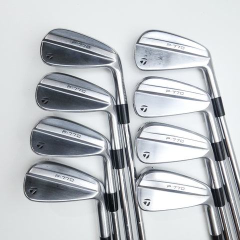 Used TaylorMade P770 2024 Iron Set / 4 - PW + GW / Stiff Flex
