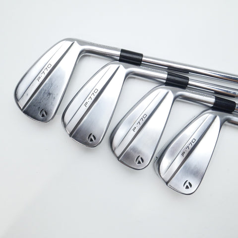 Used TaylorMade P770 2024 Iron Set / 4 - PW + GW / Stiff Flex