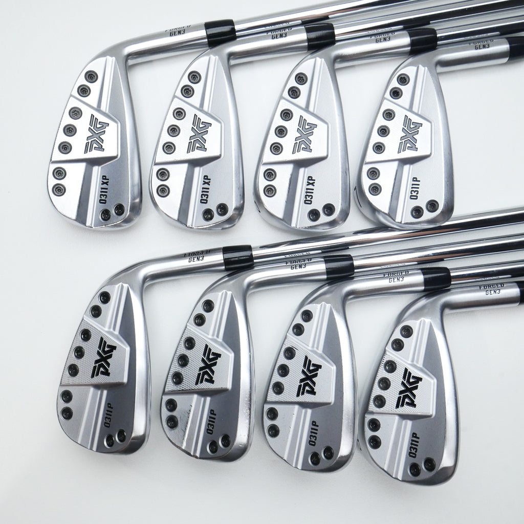 Used PXG 0311 XP & 0311 P Gen 3 Combo Set Iron Set / 4 - PW + GW / Regular Flex