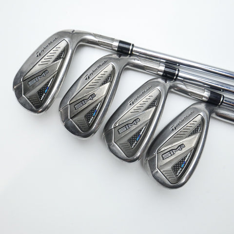 Used TaylorMade Sim2 Max Iron Set / 5 - SW + AW / Stiff Flex