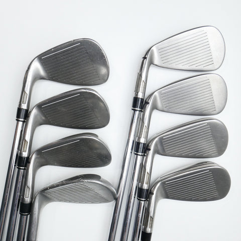 Used TaylorMade Sim2 Max Iron Set / 5 - SW + AW / Stiff Flex