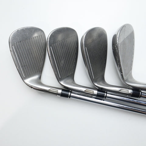 Used TaylorMade Sim2 Max Iron Set / 5 - SW + AW / Stiff Flex