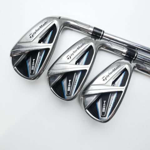 Used TaylorMade SIM Max Iron Set / 4 - PW / Regular Flex