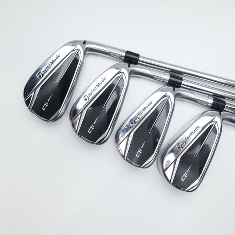 Used TaylorMade Qi Iron Set / 4 - PW + AW / Regular Flex