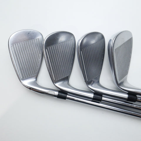 Used TaylorMade Qi Iron Set / 4 - PW + AW / Regular Flex